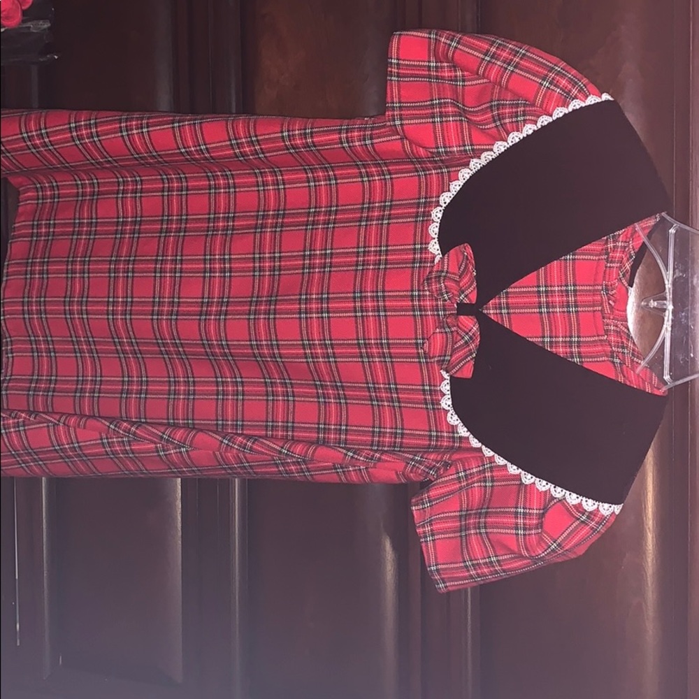 Adorable little girls Christmas dress